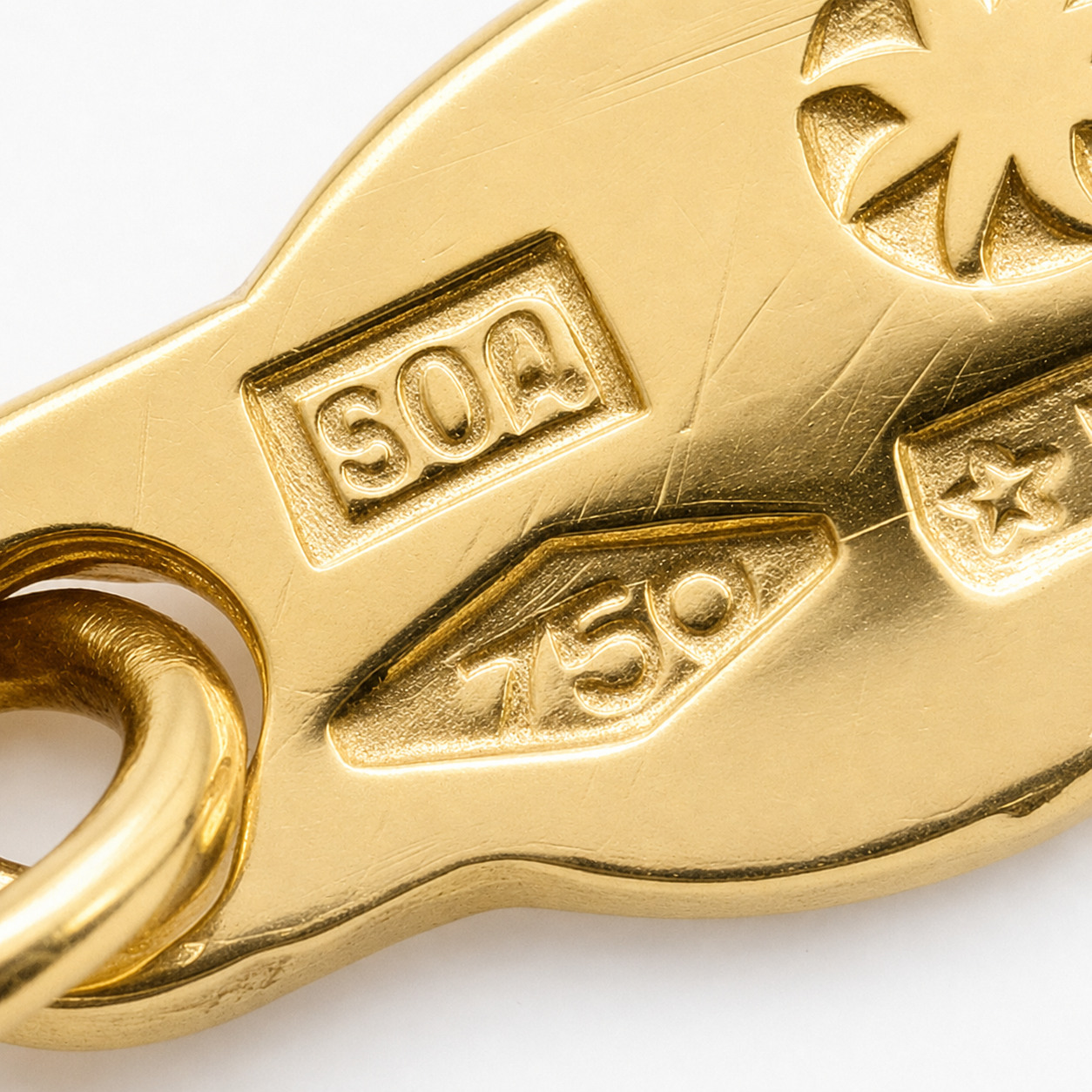 Bracciale - 18 carati Oro giallo - Handmade - Made in Italy