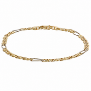 Bracciale - 18 carati Oro giallo, Oro bianco - Handmade - Made in Italy