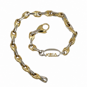 Bracciale - 18 carati Oro giallo, Oro bianco - Handmade - Made in Italy