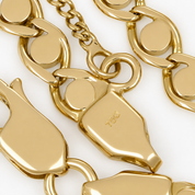 Collana - 18 carati Oro giallo - Made in Italy - Handmade