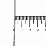 Collana - 18 carati Oro bianco - Made in Italy - Handmade