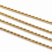 Collana - 18 carati Oro giallo - Made in Italy - Handmade