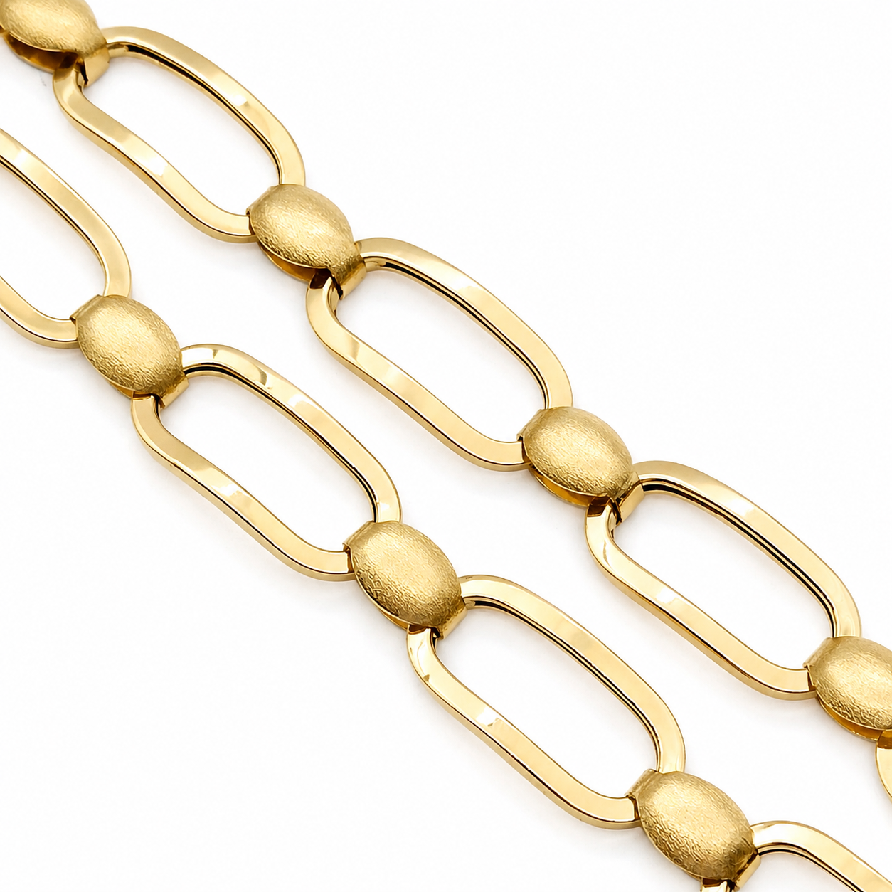 Collana - 18 carati Oro giallo - Made in Italy - Handmade