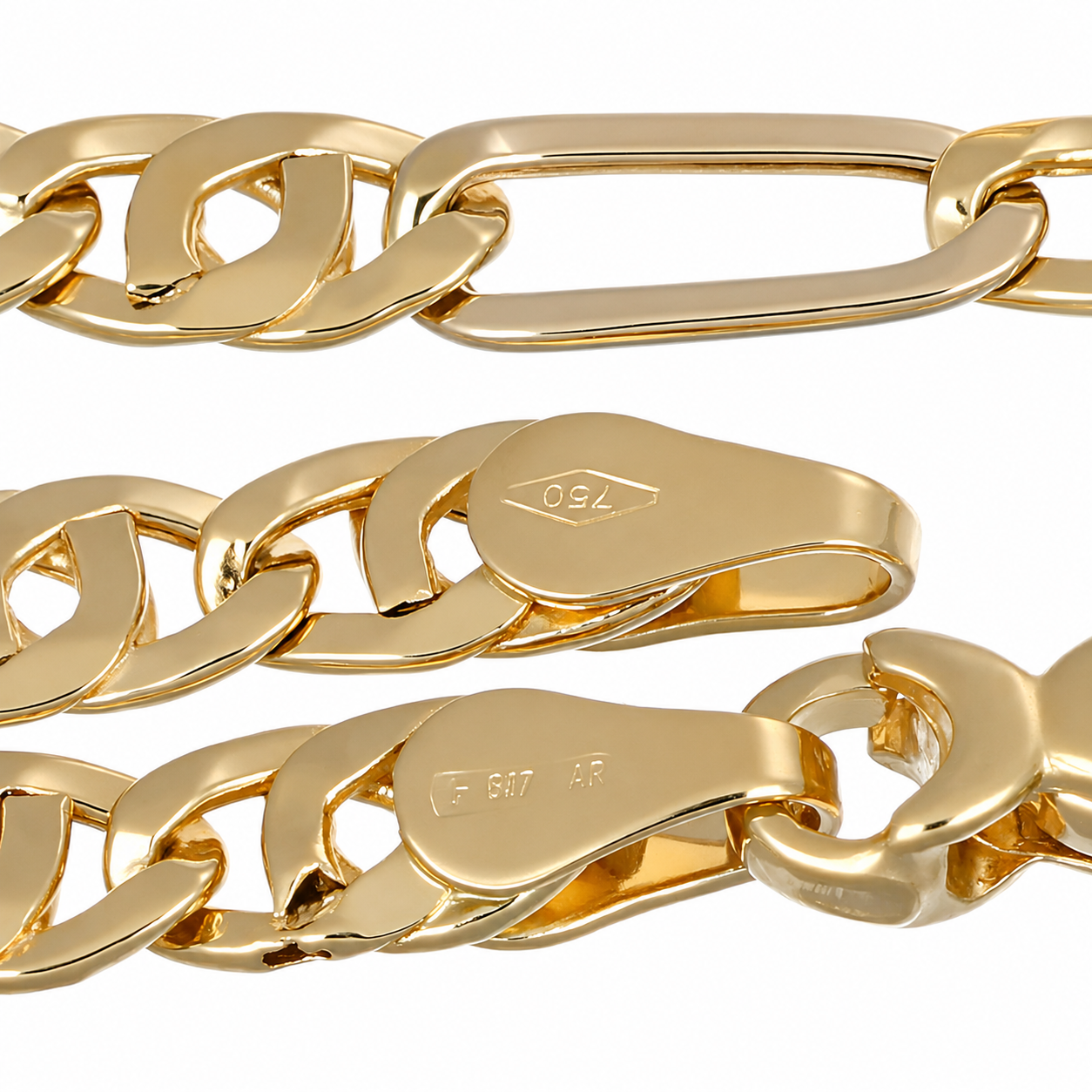 Bracciale - 18 carati Oro giallo, Oro bianco - Handmade - Made in Italy