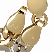 Bracciale - 18 carati Oro giallo, Oro bianco - Handmade - Made in Italy