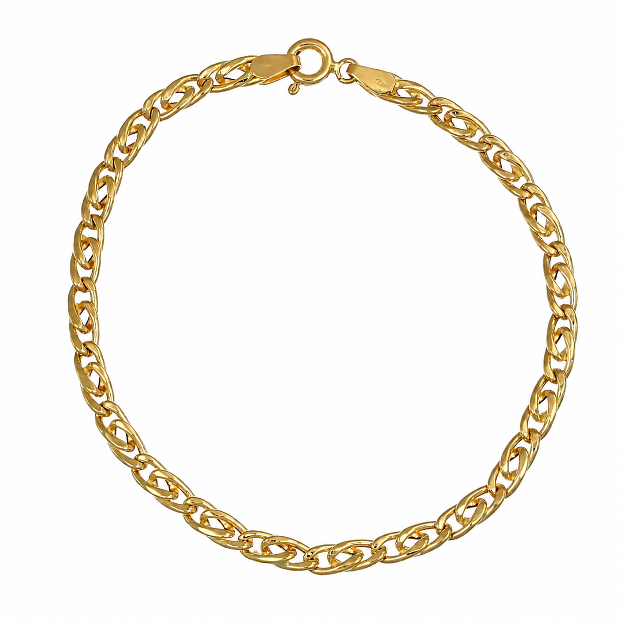 Bracciale - 18 carati Oro giallo - Made in Italy -Handmade