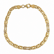 Bracciale - 18 carati Oro giallo - Made in Italy -Handmade
