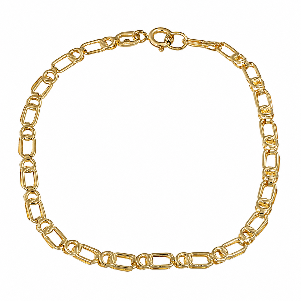 Bracciale - 18 carati Oro giallo - Made in Italy -Handmade