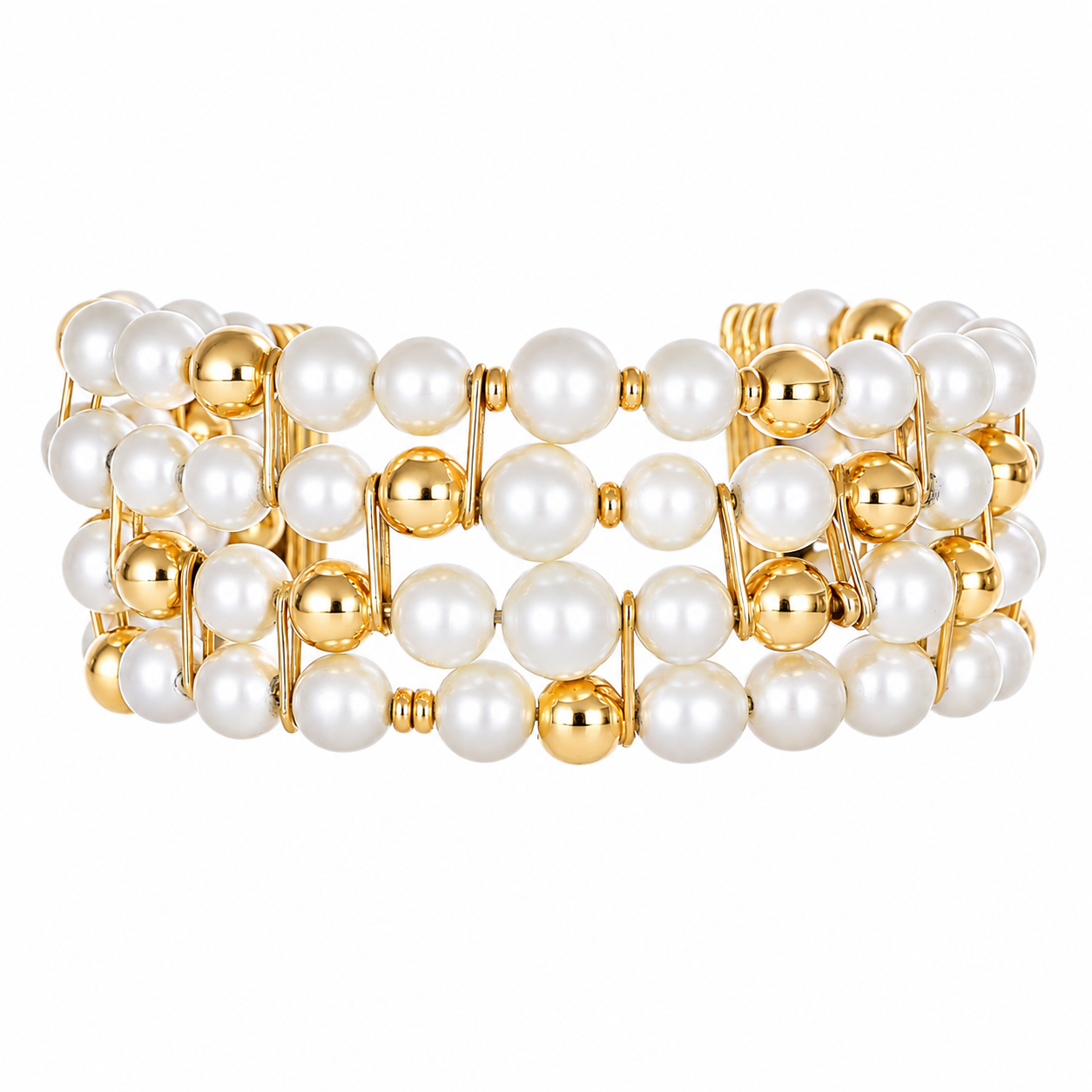 Bracciale - 18 carati Oro giallo - Perla