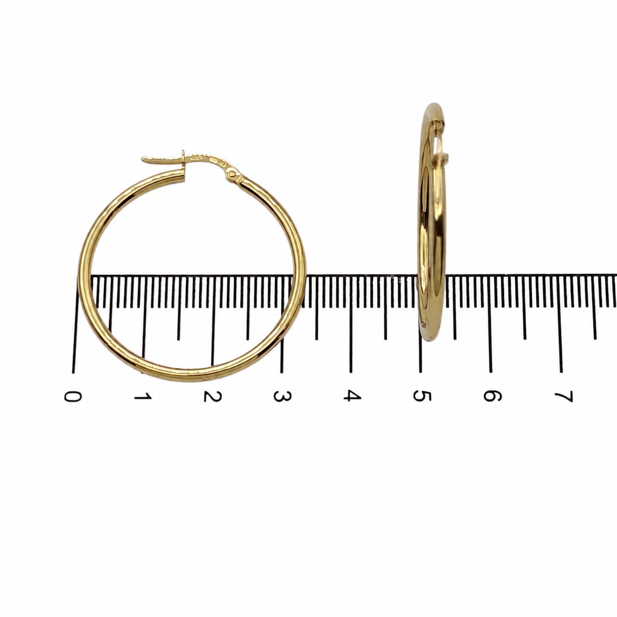 Orecchini - 18 carati Oro giallo - Made in Italy - Handmade