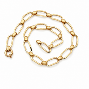 Collana - 18 carati Oro giallo - Made in Italy - Handmade