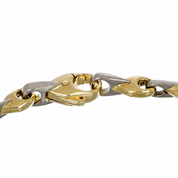 Bracciale - 18 carati Oro giallo, Oro bianco - Handmade - Made in Italy