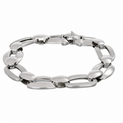 Bracciale - 18 carati Oro bianco - Made in Italy -Handmade