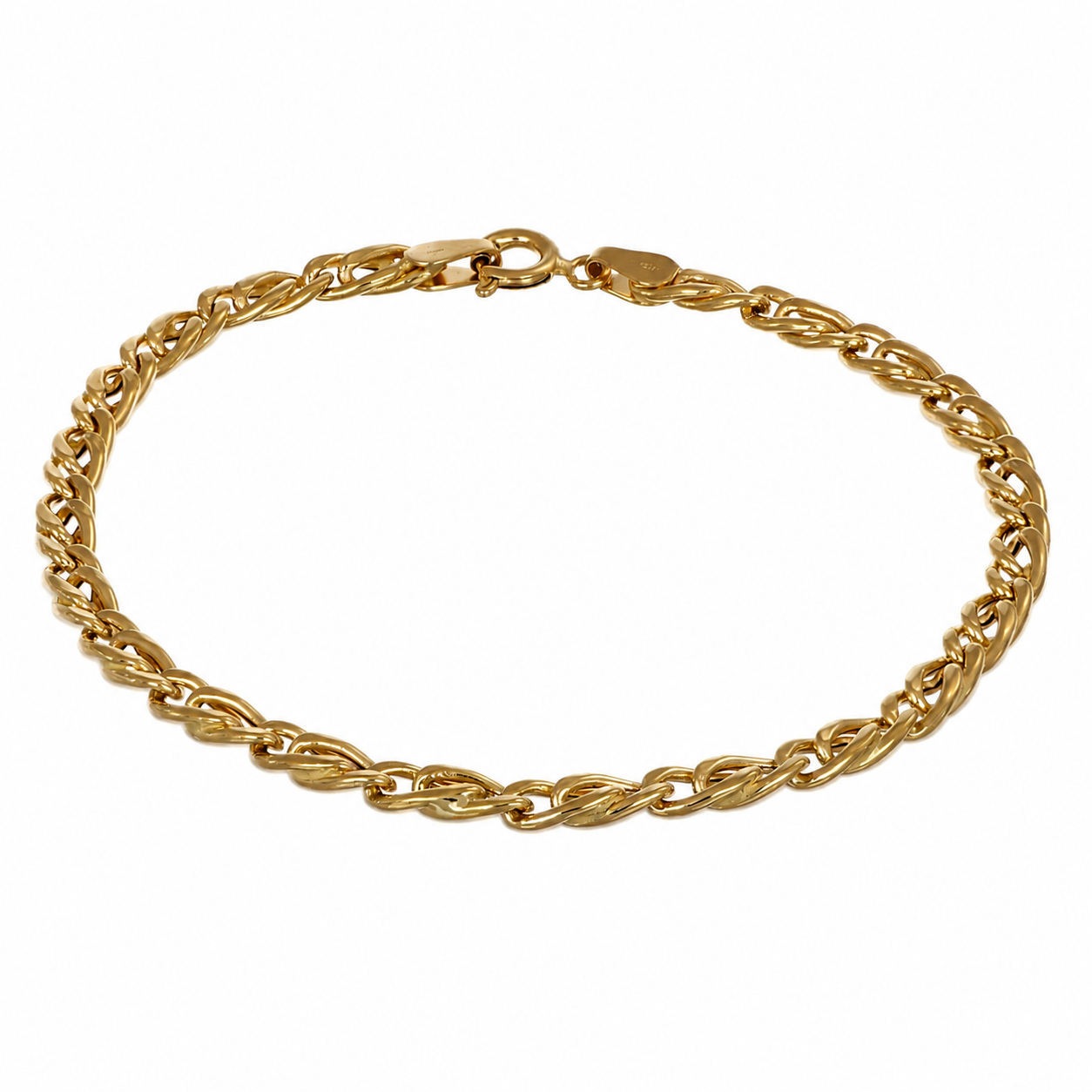 Bracciale - 18 carati Oro giallo - Made in Italy -Handmade