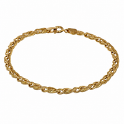 Bracciale - 18 carati Oro giallo - Made in Italy -Handmade