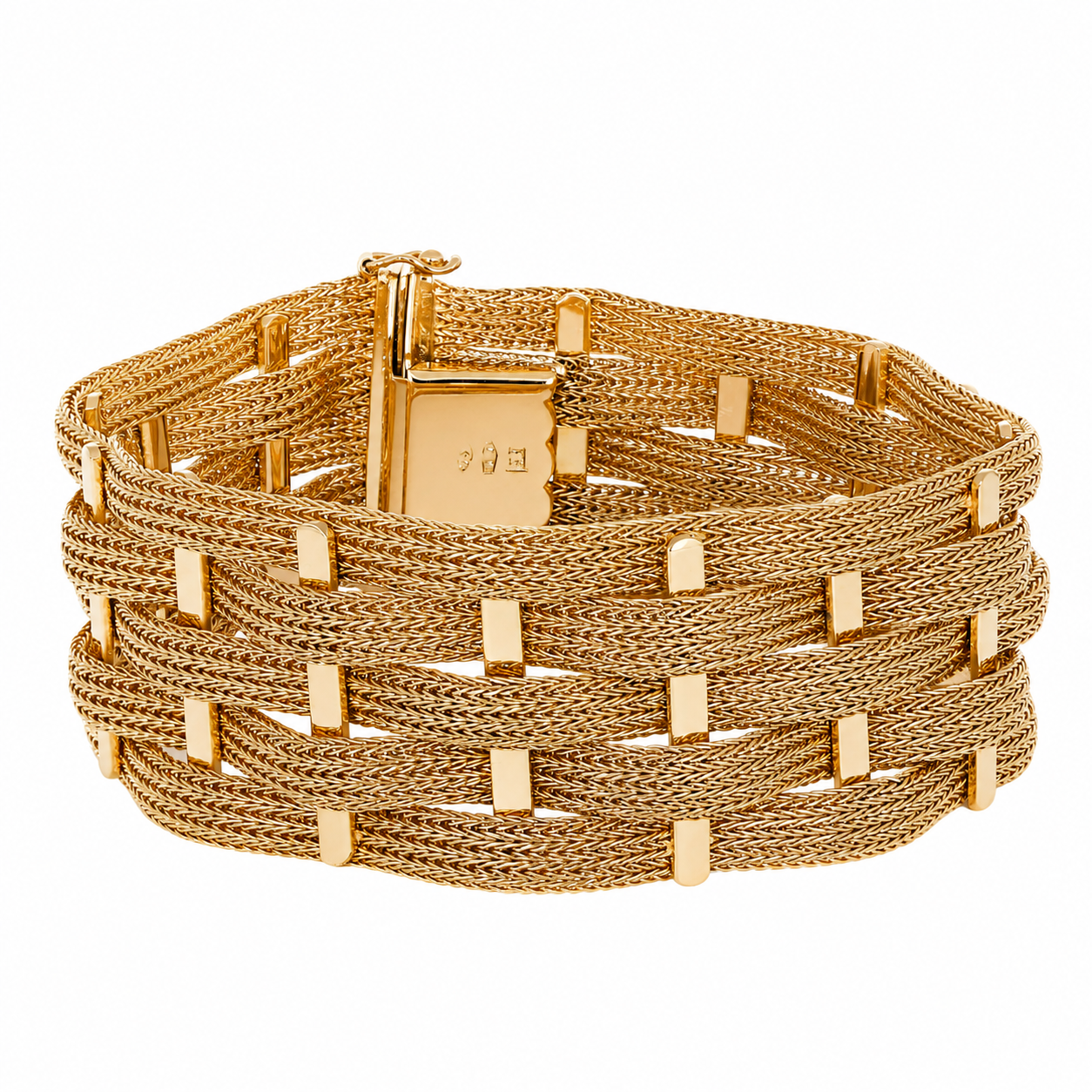 Bracciale - 18 carati Oro giallo - Made in Italy - Handmade