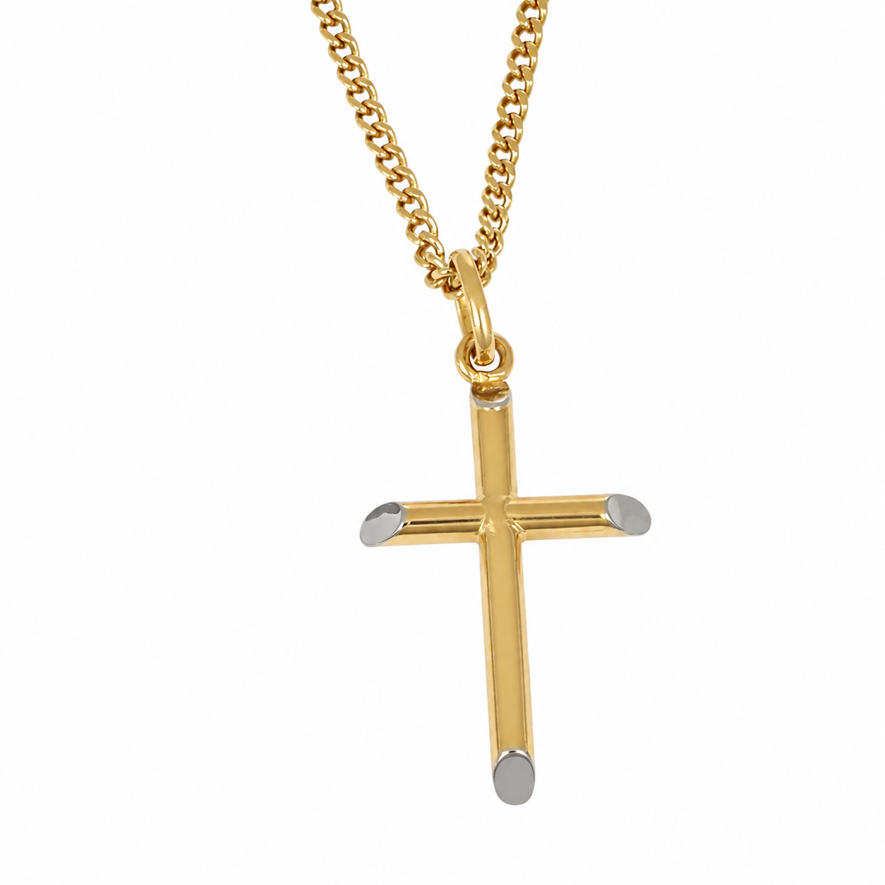 Collana con ciondolo - 18 carati Oro giallo - Made in Italy - Handmade