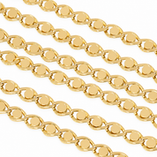 Collana - 18 carati Oro giallo - Made in Italy - Handmade