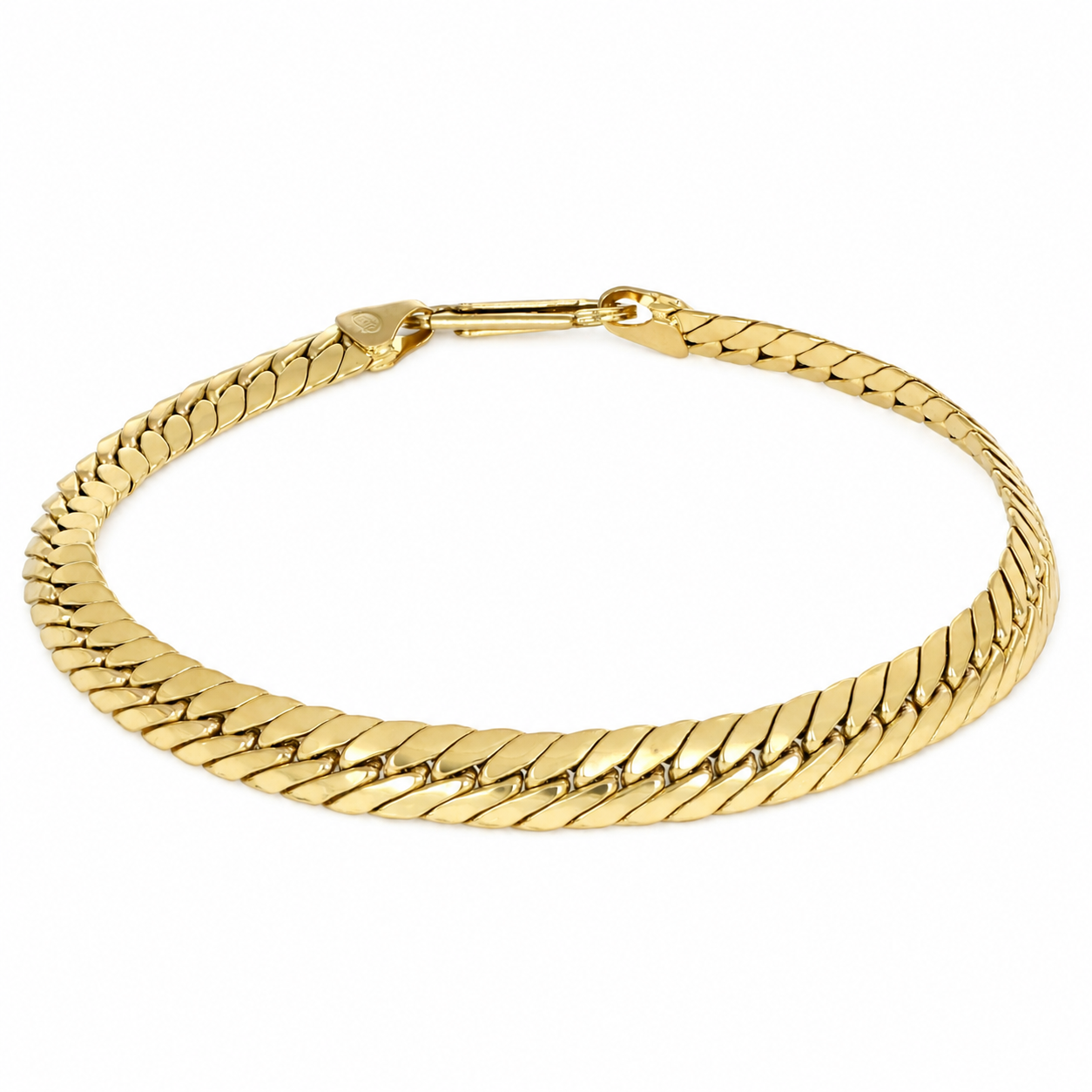 Bracciale - 18 carati Oro giallo - Made in Italy - Handmade