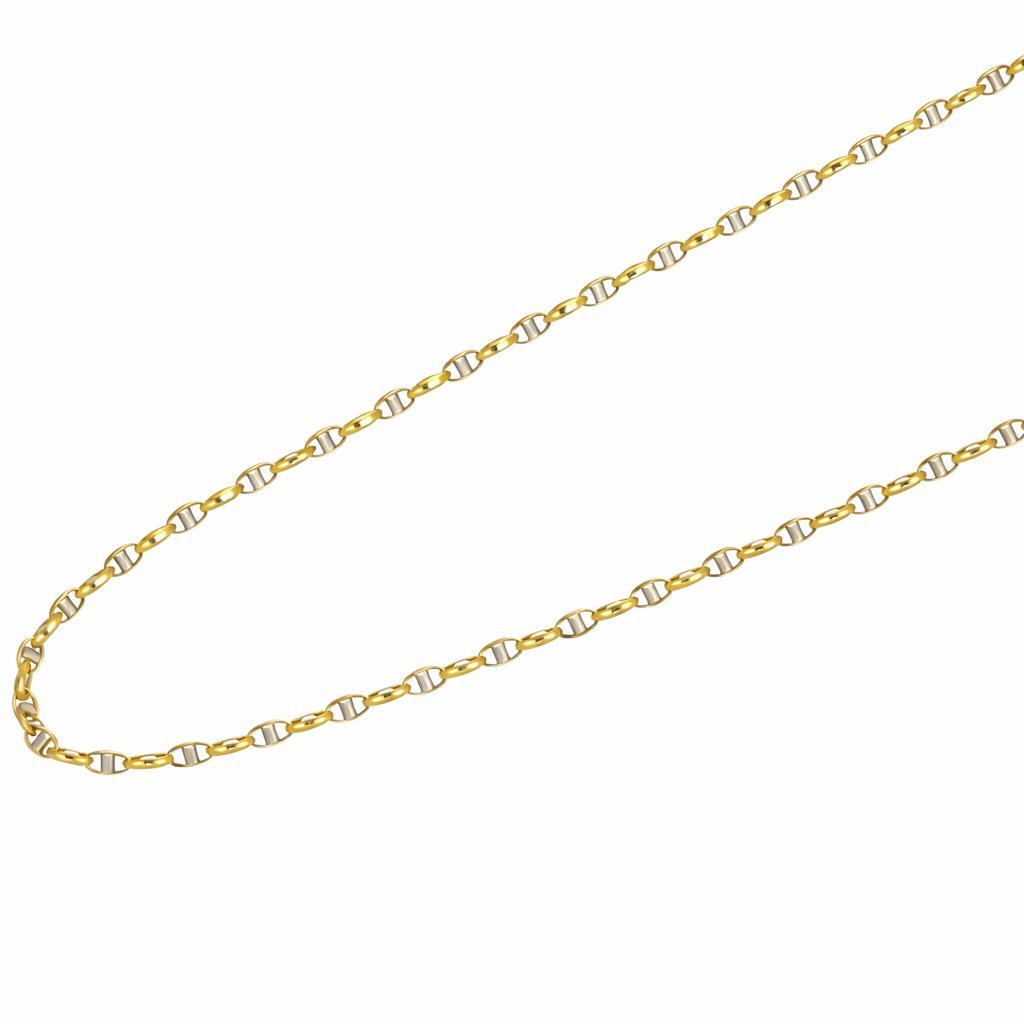 Collana - 18 carati Oro giallo, Oro bianco - Made in Italy - Handmade
