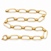 Collana - 18 carati Oro giallo - Made in Italy - Handmade