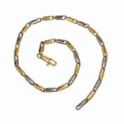 Bracciale - 18 carati Oro giallo, Oro bianco - Handmade - Made in Italy
