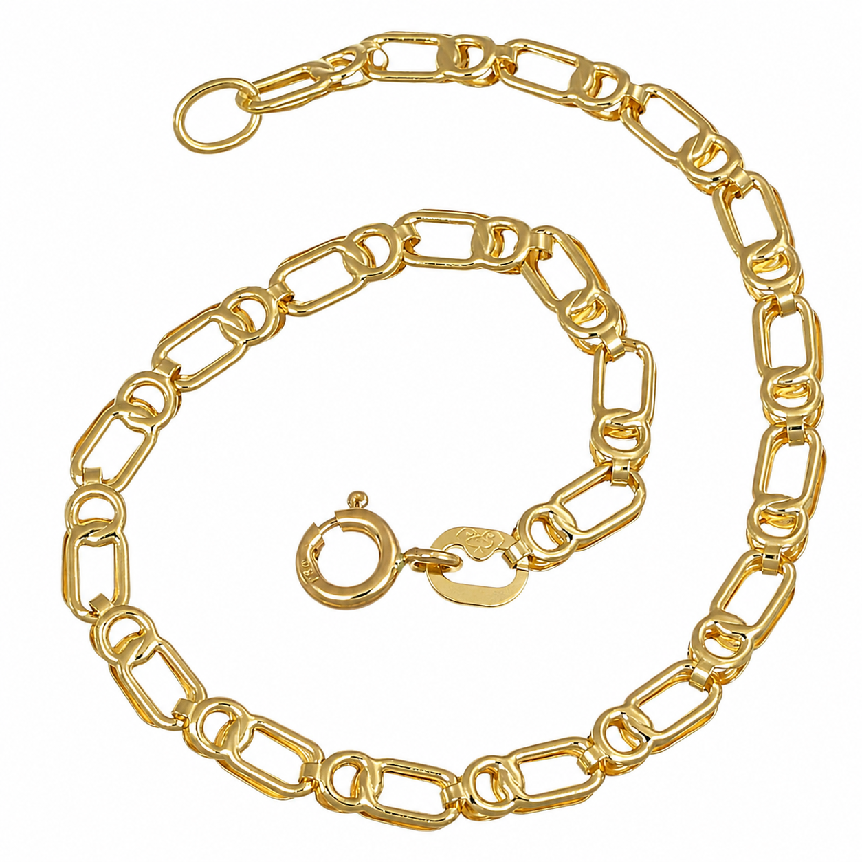 Bracciale - 18 carati Oro giallo - Made in Italy -Handmade