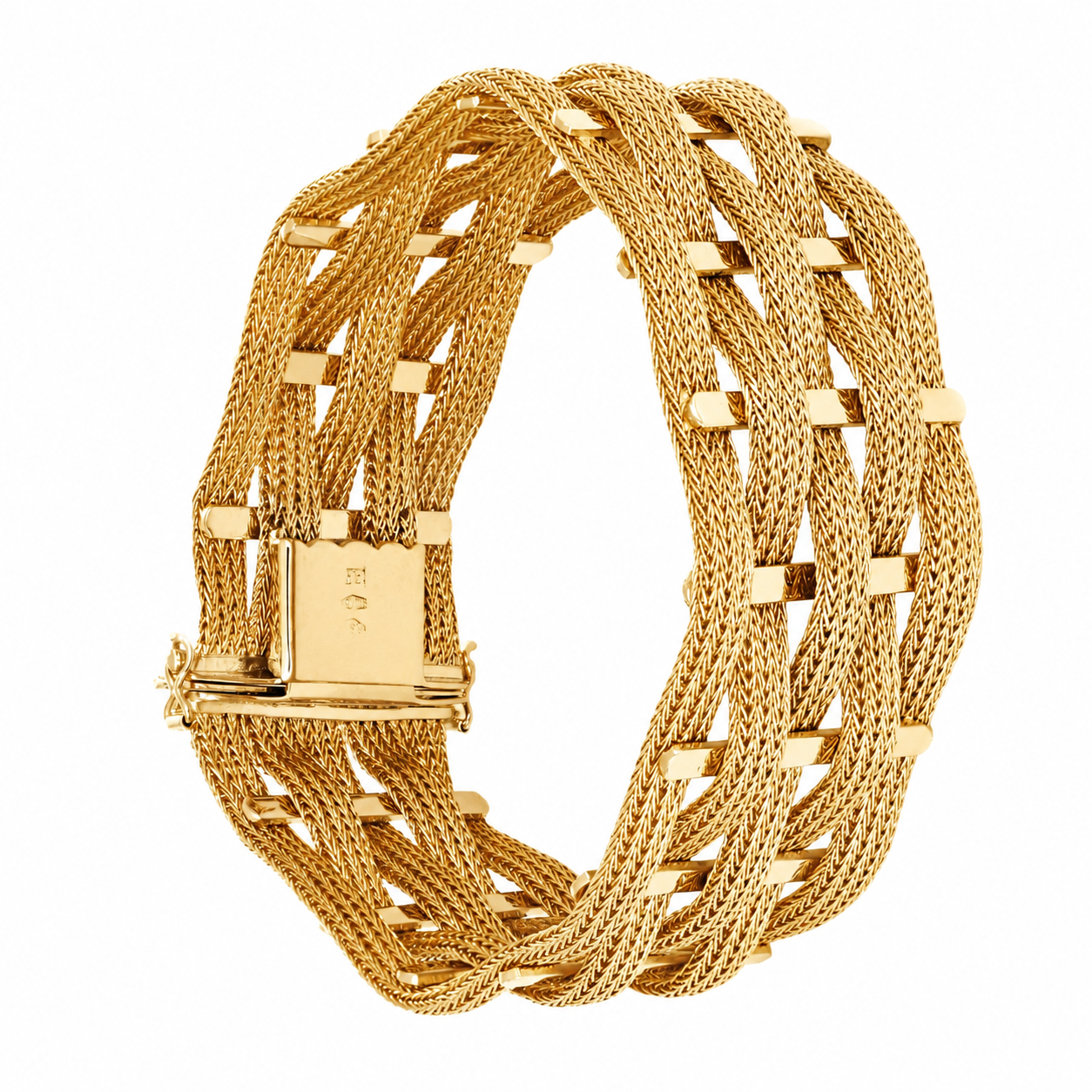 Bracciale - 18 carati Oro giallo - Made in Italy - Handmade
