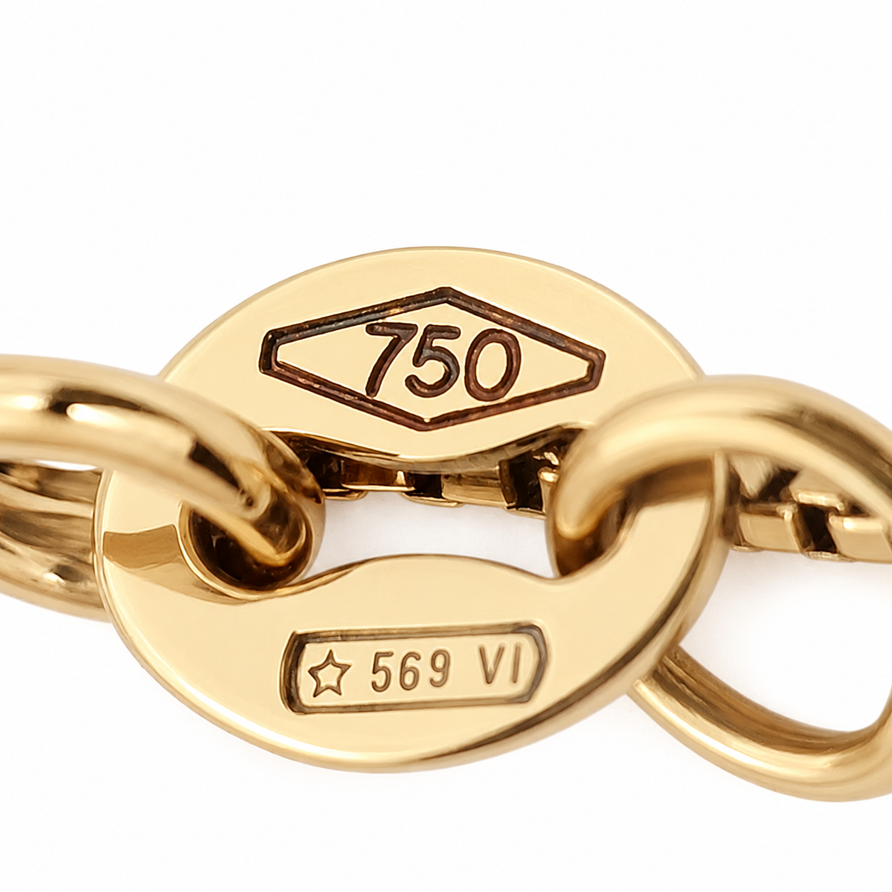 Collana con ciondolo - 18 carati Oro giallo - 0.21ct. tw. Diamante (Naturale) - Made in Italy - Handmade
