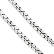 Collana con ciondolo - 18 carati Oro bianco - 1.98ct. tw. Acquamarina - Diamante