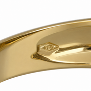 Anello - 18 carati Oro bianco, Oro giallo - 0.21ct. tw. Diamante (Naturale) - Made in Italy - Handmade