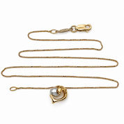 Collana - 18 carati Oro giallo Perla - Made in Italy