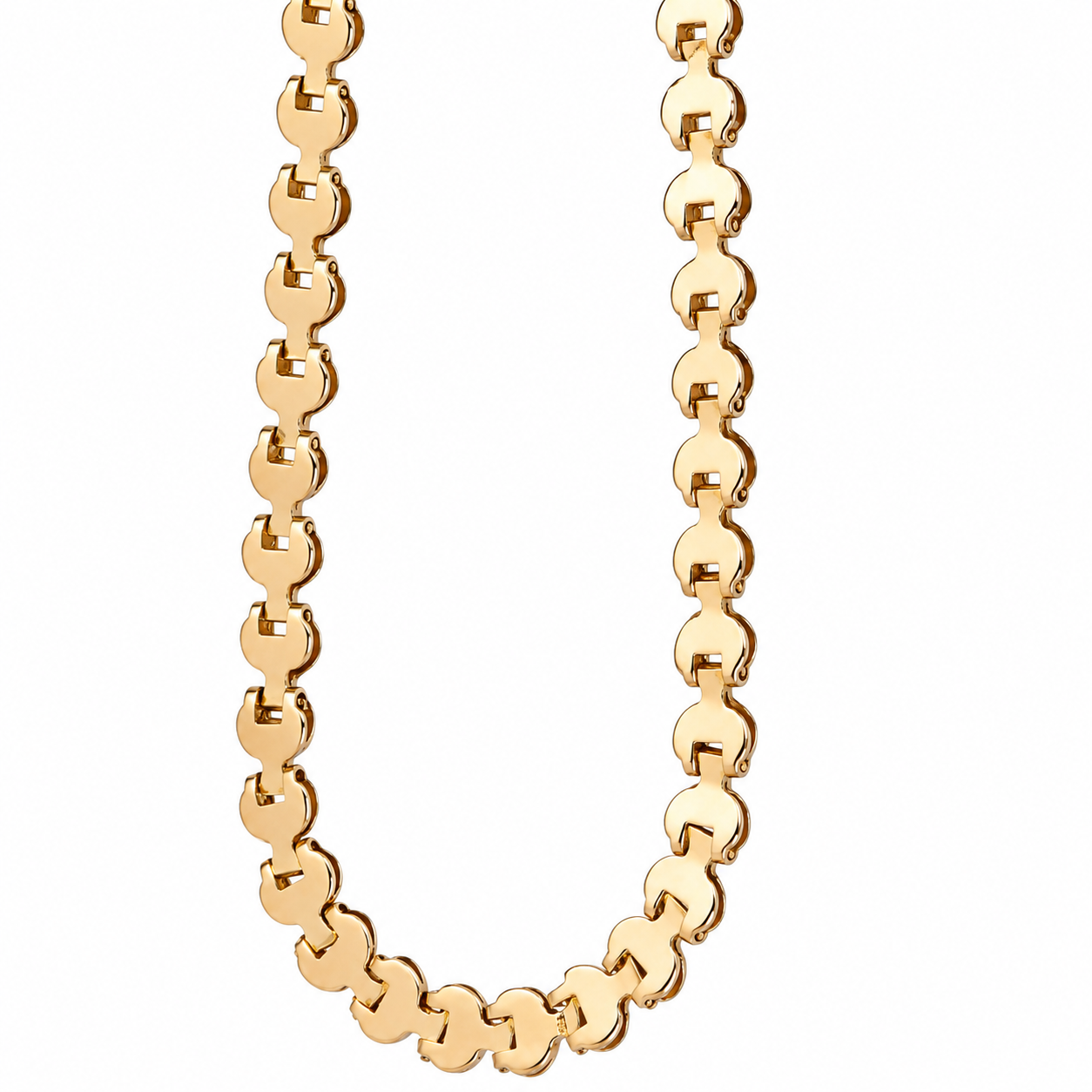 Collana - 18 carati Oro giallo - Made in Italy - Handmade