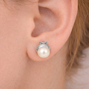 Orecchini - 18 carati Oro bianco - Perla