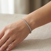 Bracciale - 18 carati Oro bianco - 2.64ct. tw. Diamante (Naturale) - Made in Italy - Handmade