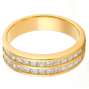 Anello - 18 carati Oro giallo - 0.33ct. tw. Diamante (Naturale)