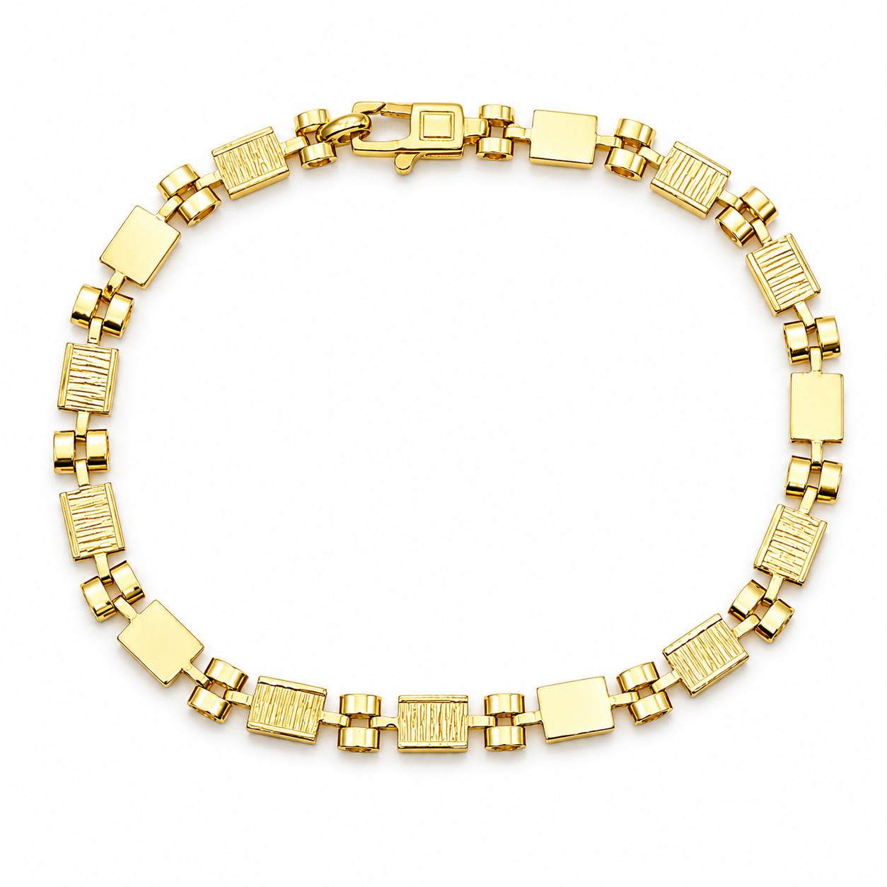 Bracciale - 18 carati Oro giallo - Made in Italy - Handmade