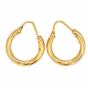 Orecchini - 18 carati Oro giallo - Made in Italy - Handmade