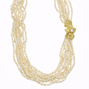 Collana - 18 carati Oro giallo - Perla barocche