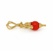 Ciondolo - 18 carati Oro giallo - Made in Italy - Handmade