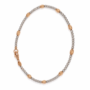 Bracciale in Oro Bianco , Oro Rosa 18 carati