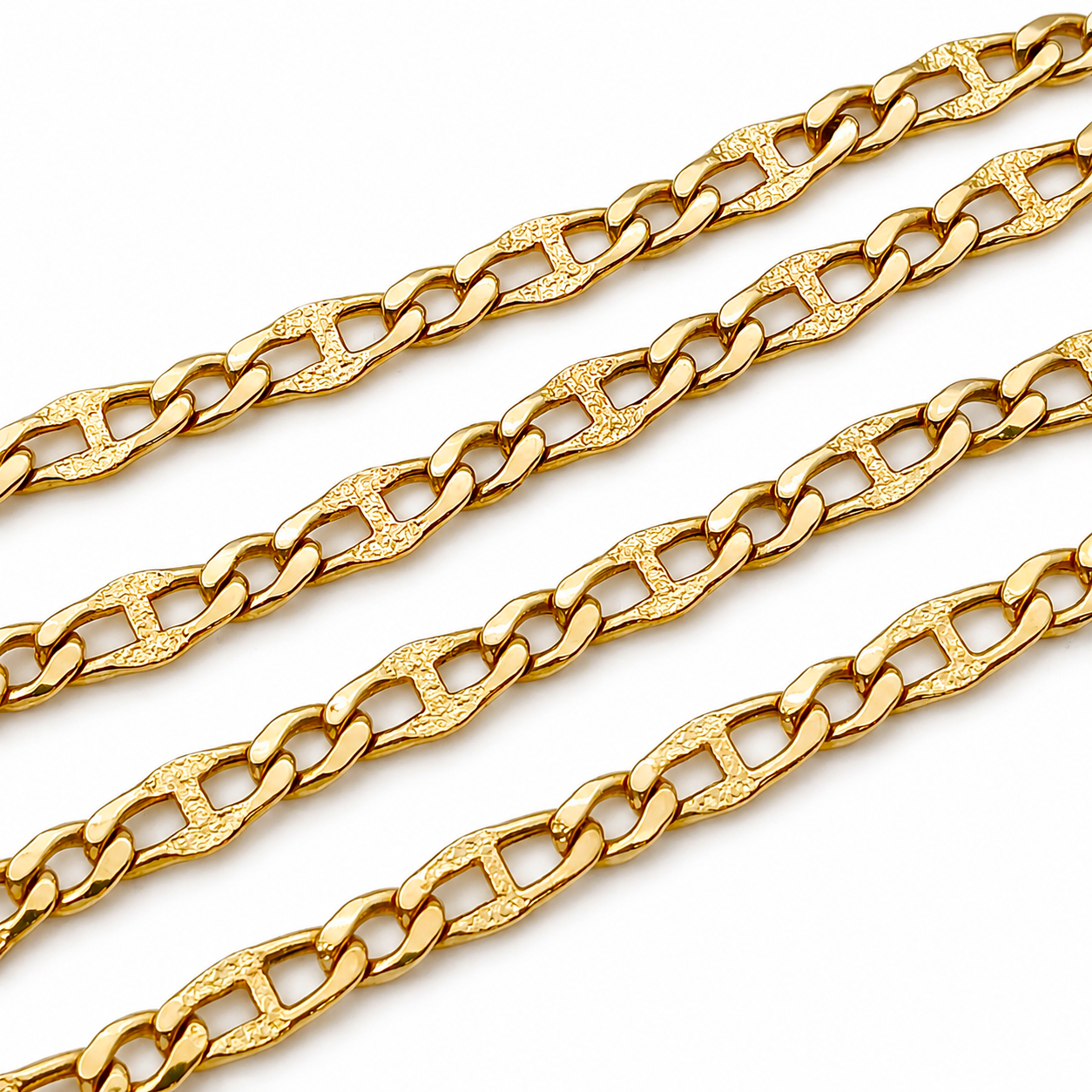 Collana - 18 carati Oro giallo - Made in Italy - Handmade
