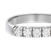 Anello - 18 carati Oro bianco - 0.20ct. tw. Diamante (Naturale)