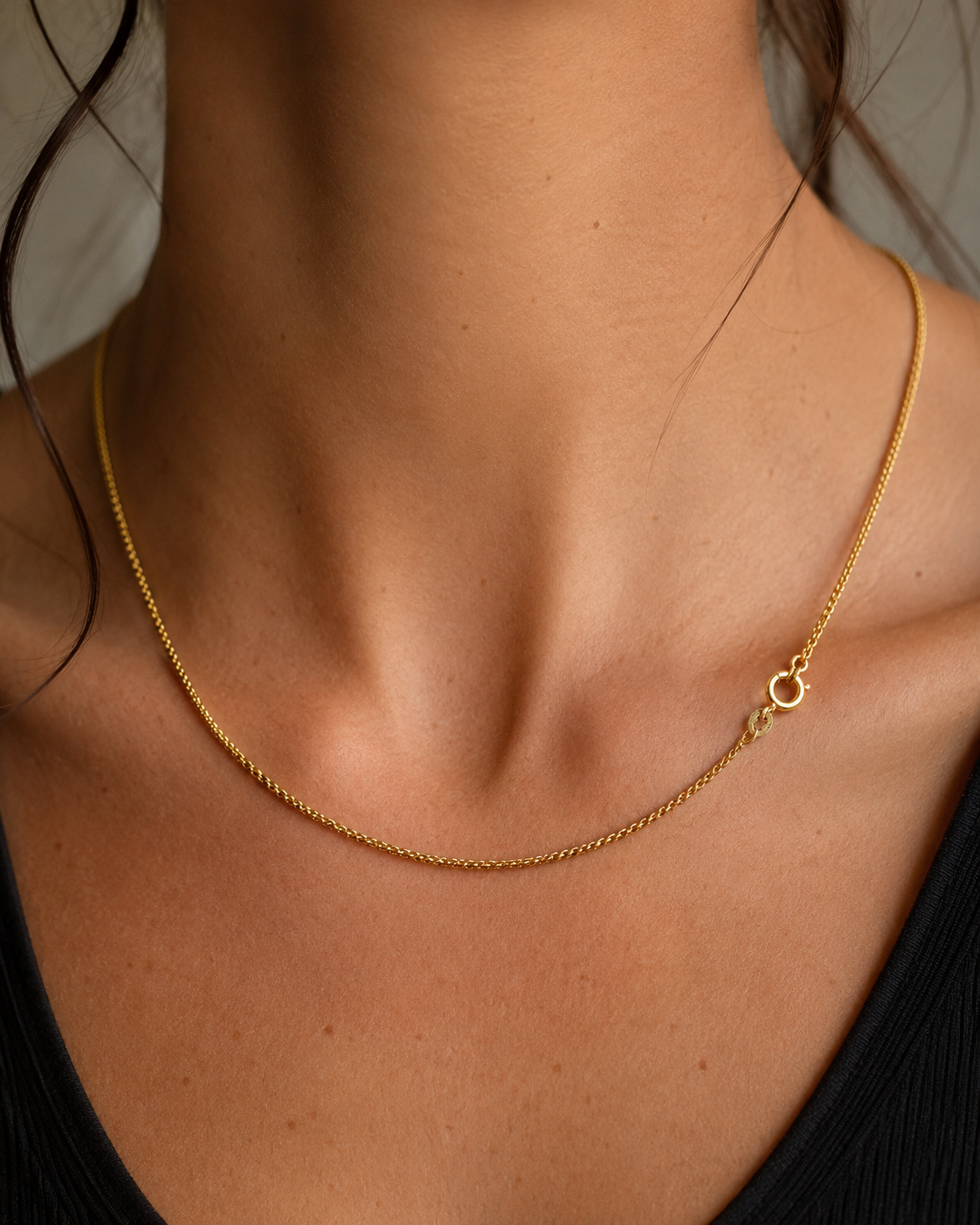 Collana - 18 carati Oro giallo - Made in Italy - Handmade