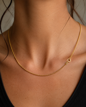 Collana - 18 carati Oro giallo - Made in Italy - Handmade