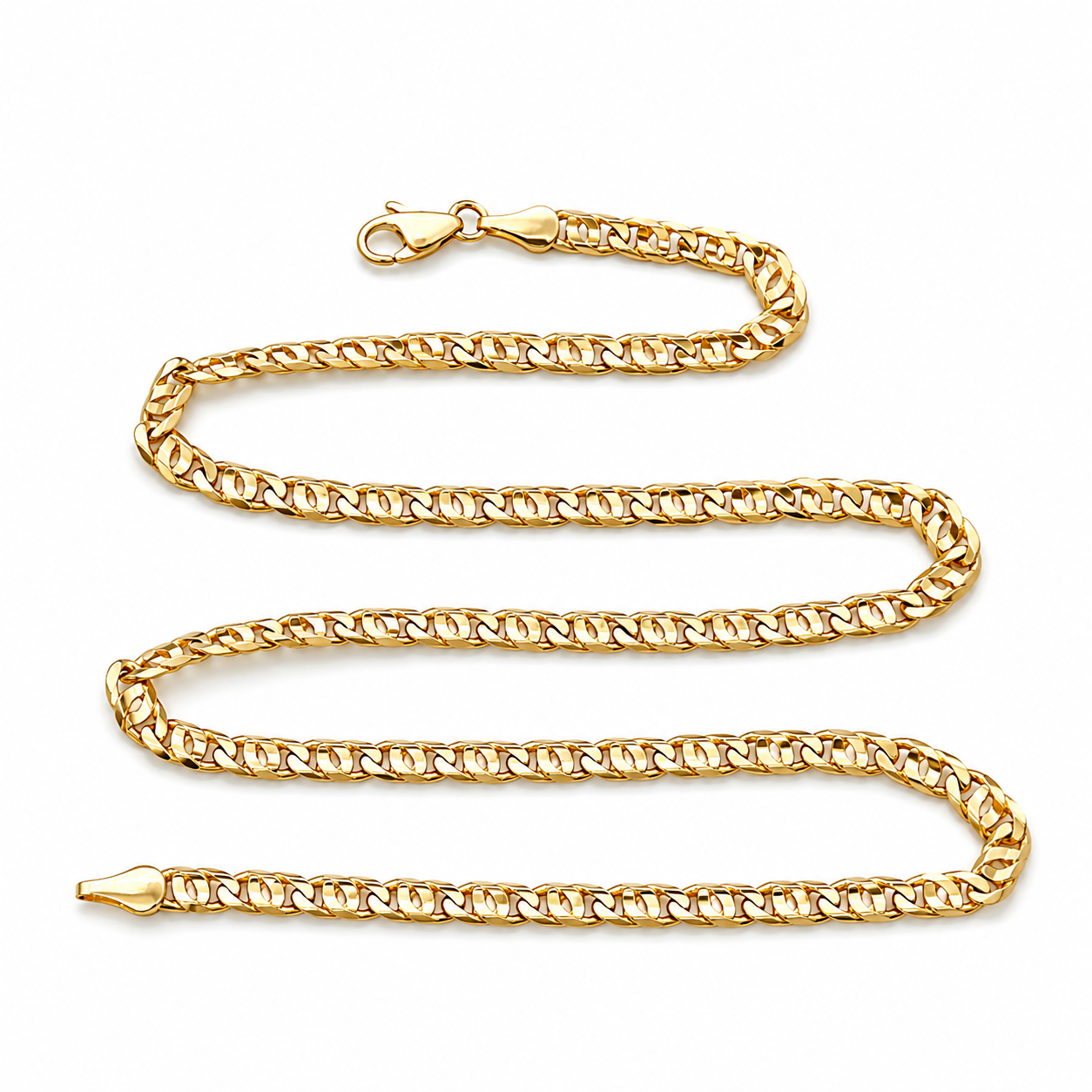 Collana - 18 carati Oro giallo - Made in Italy - Handmade
