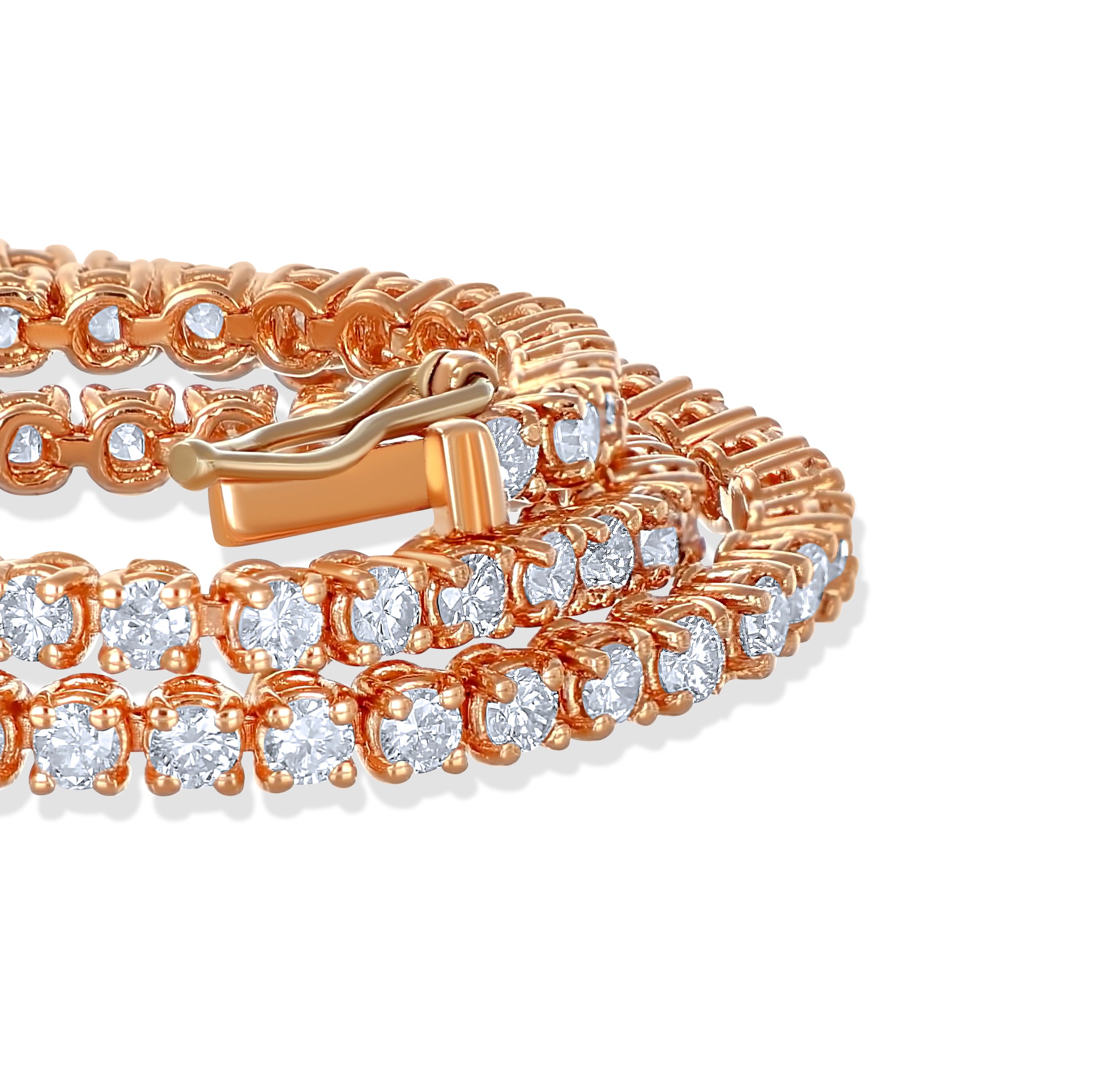 Bracciale - 18 carati Oro rosa - 2.80ct. tw. Diamante (Naturale)