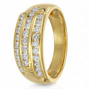 Anello - 18 carati Oro giallo - 0.60ct. tw. Diamante (Naturale)