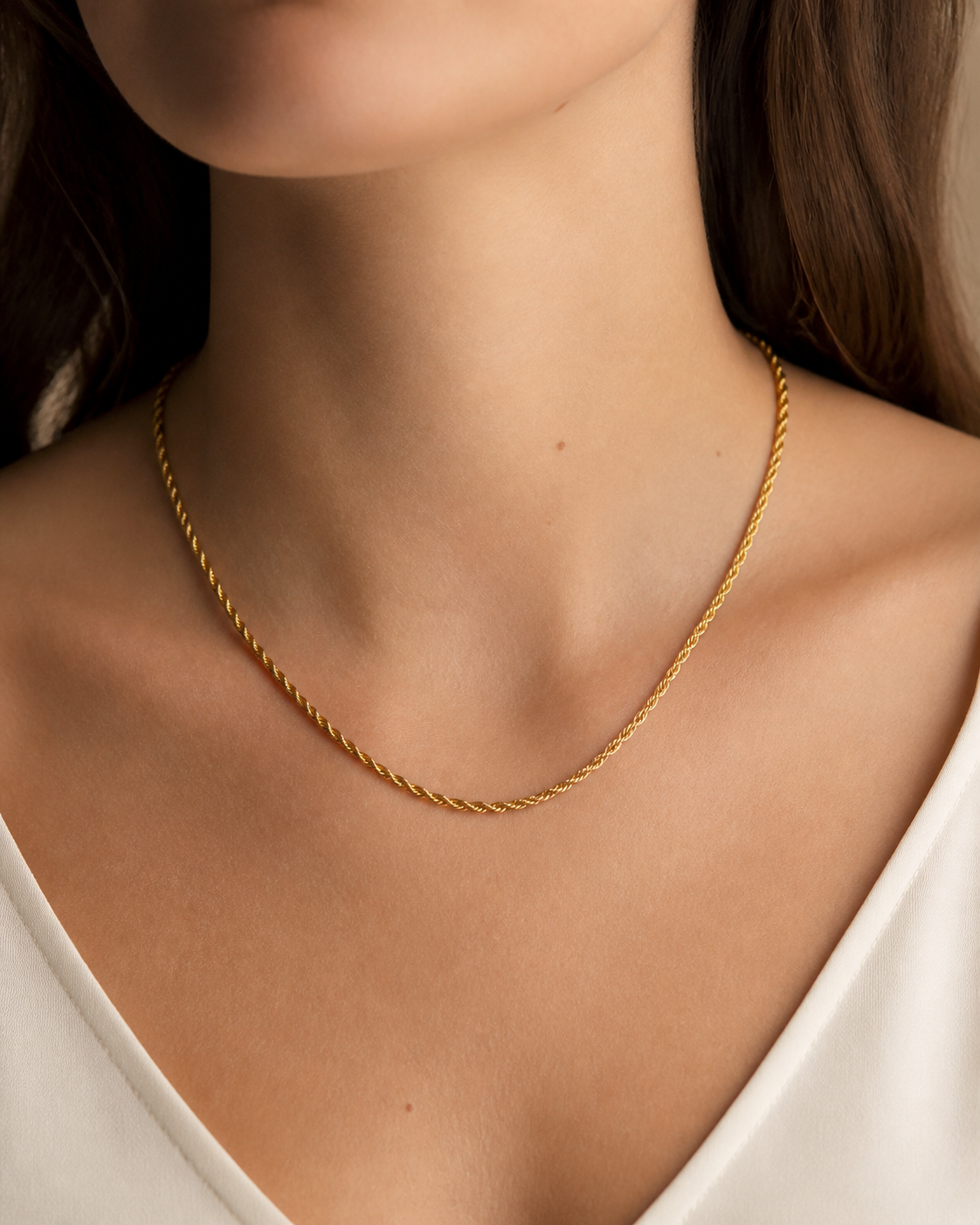 Collana - 14 carati Oro giallo - Made in Italy - Handmade