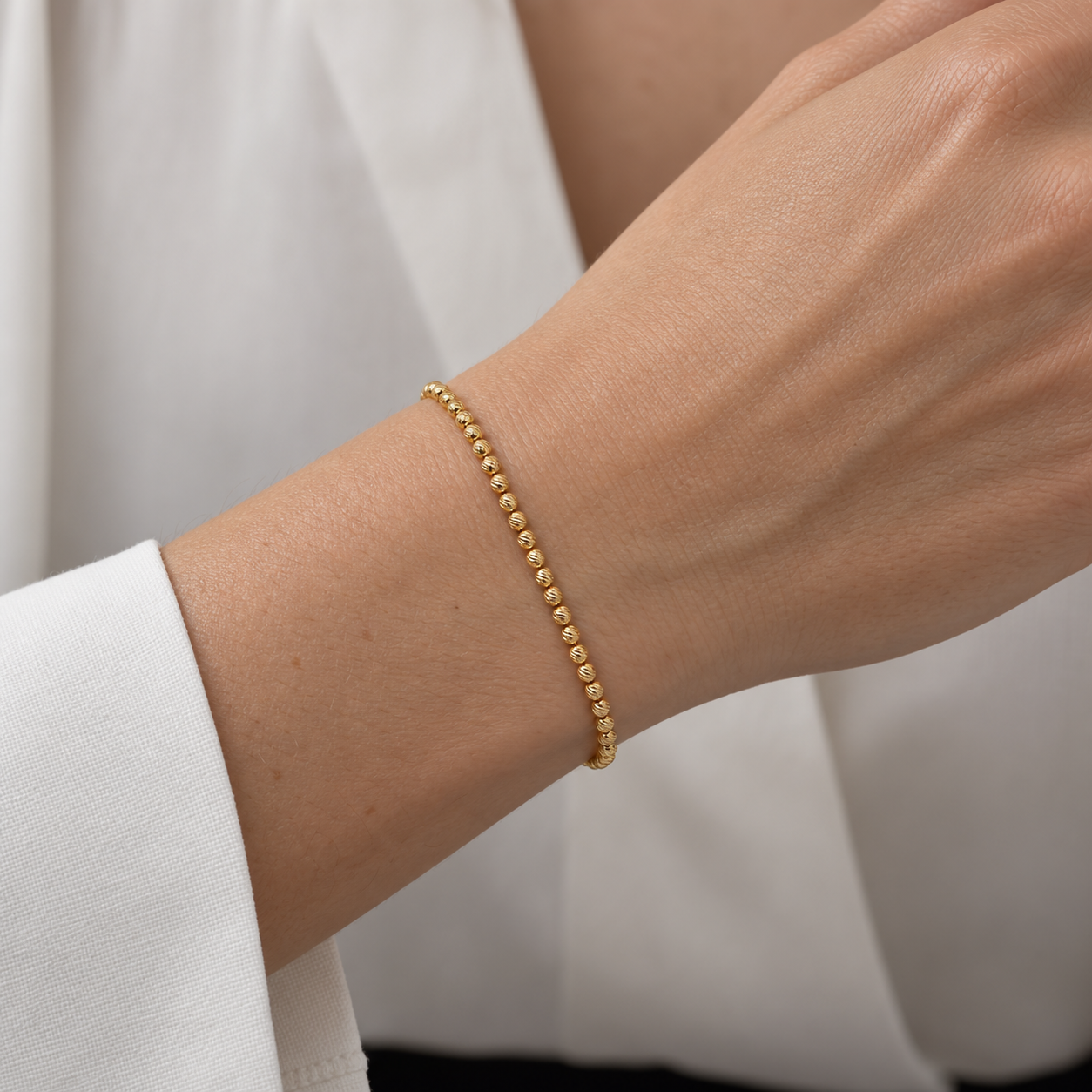 Bracciale - 18 carati Oro giallo - Handmade - Made in Italy